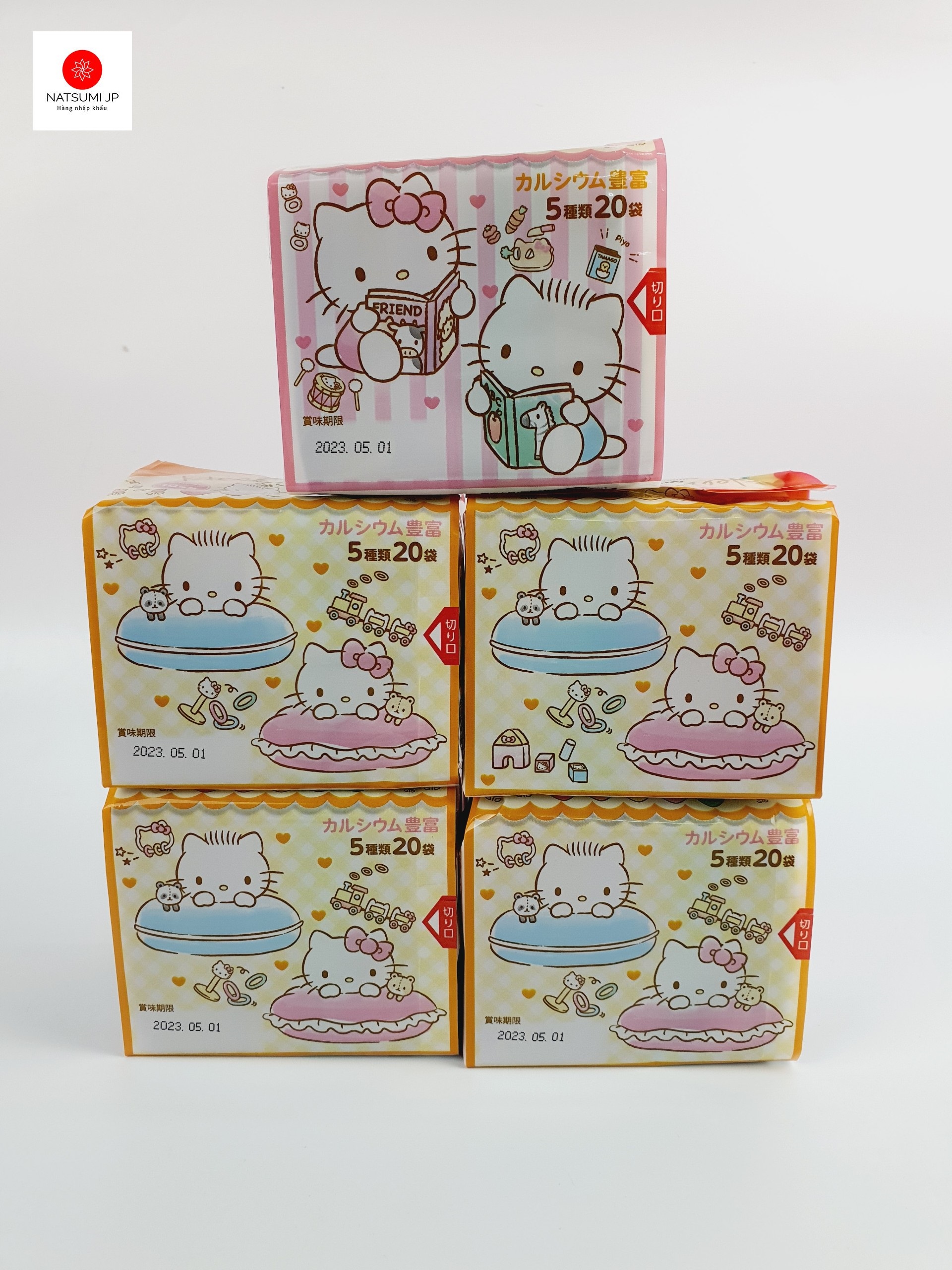 Gia vị rắc cơm Hello Kitty Nhật Bản cho bé