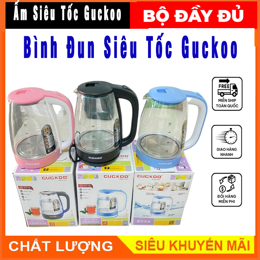 Ấm siêu tốc thủy tinh