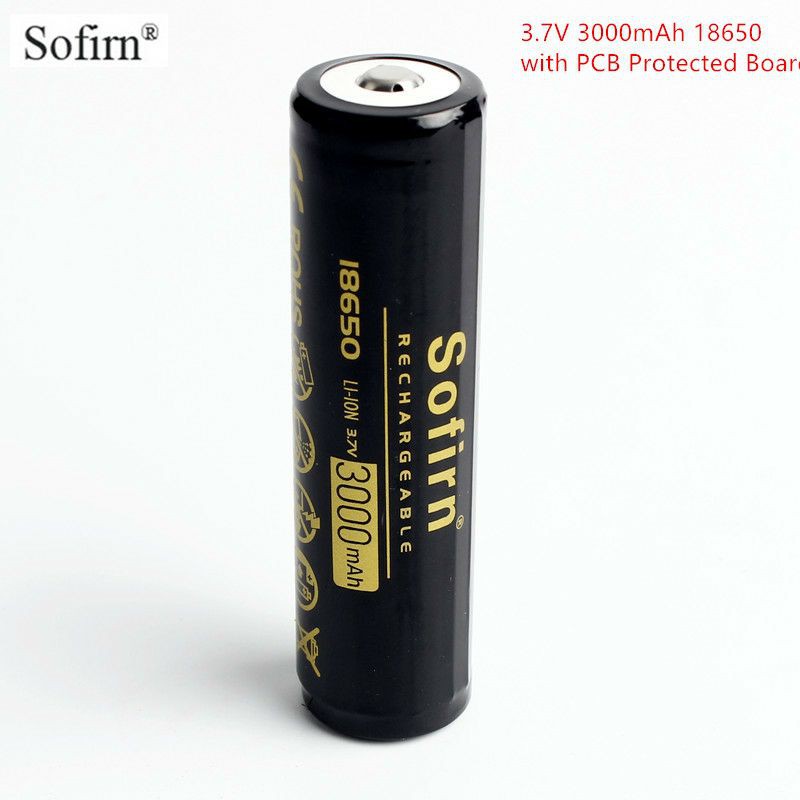 PIN SẠC SOFIRN 18650 DUNG LƯỢNG 3000MAH
