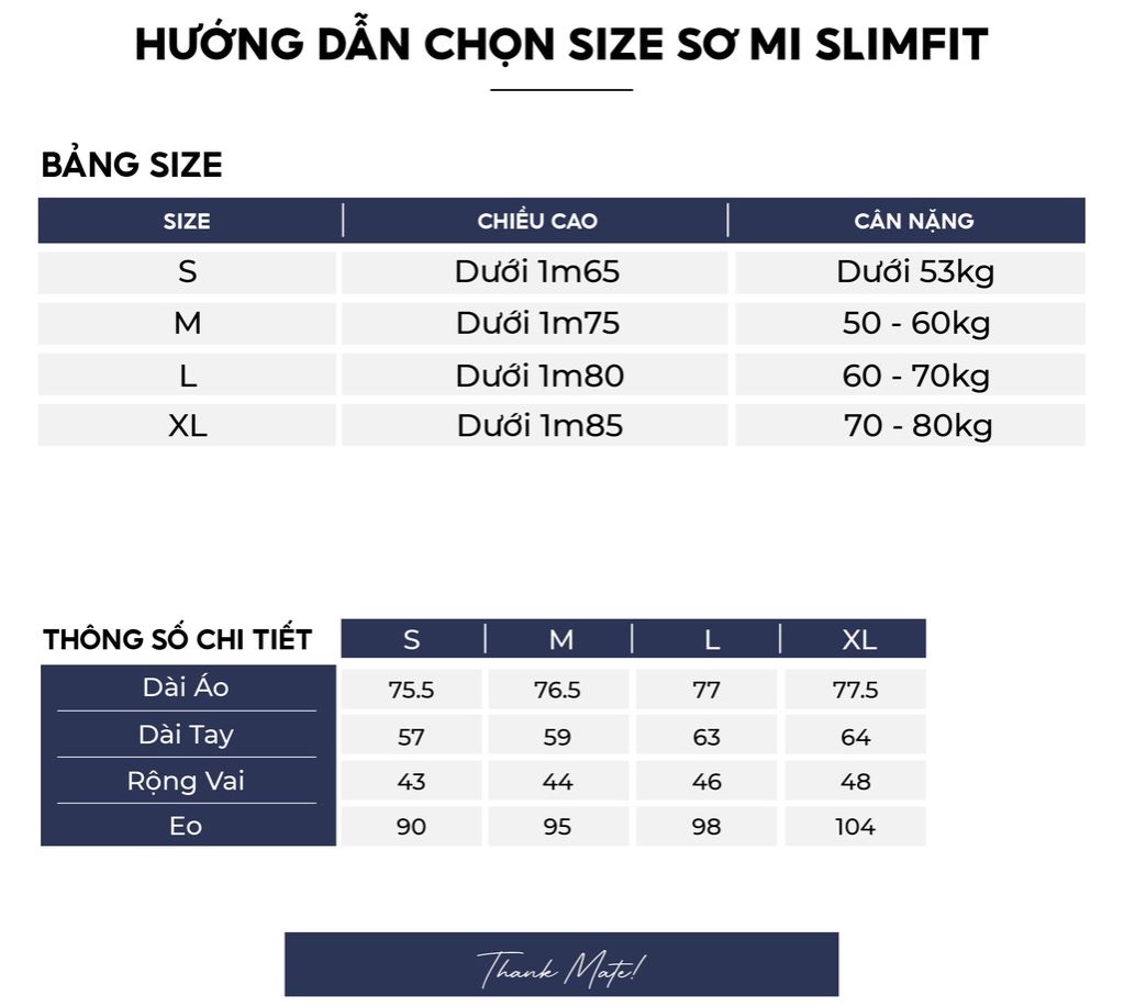 Áo sơ mi nam form Slimfit dài tay vải lụa Hàn