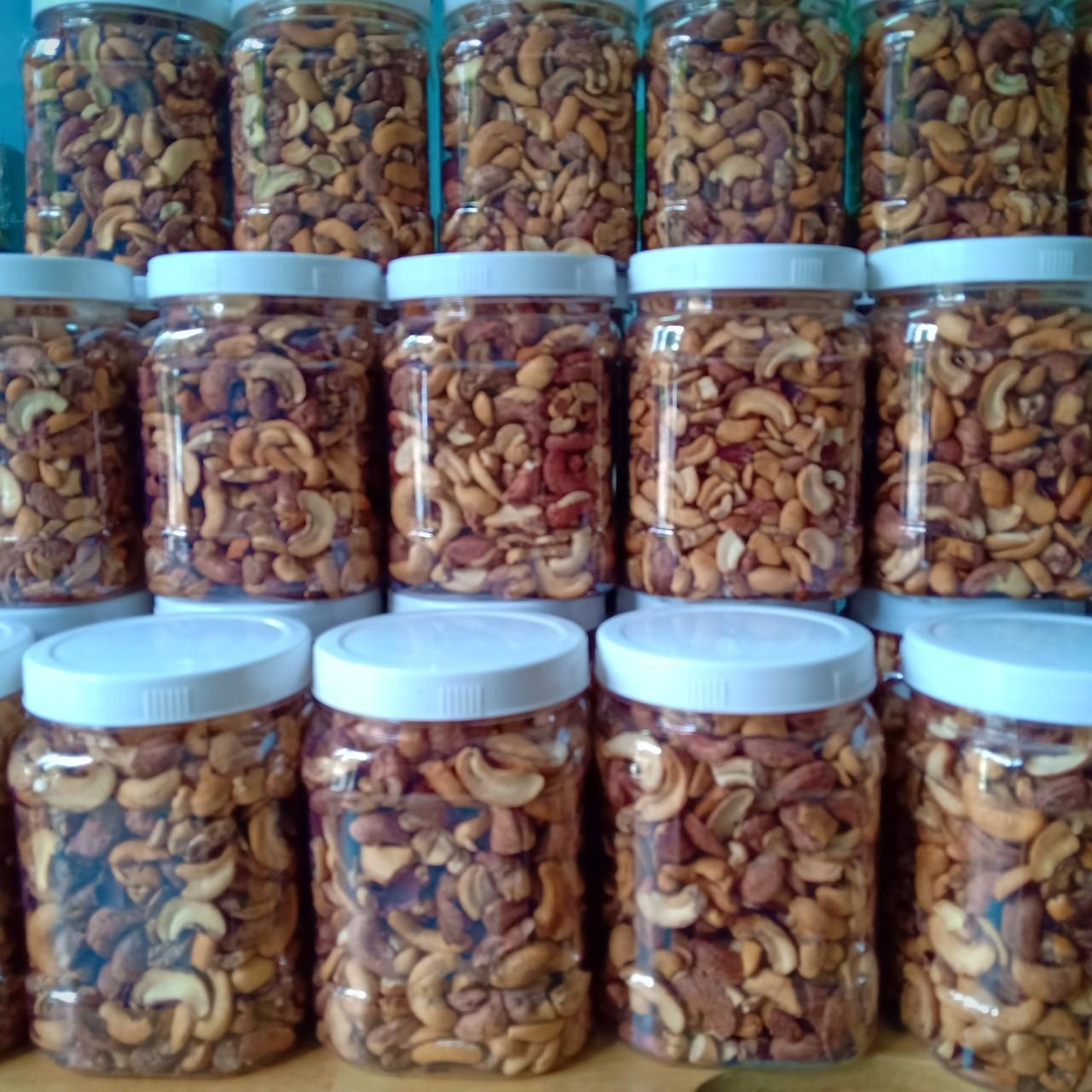 Hạt điều rang muối Bình Phước 1 ký (gồm 2 hộp) - Loại vỡ