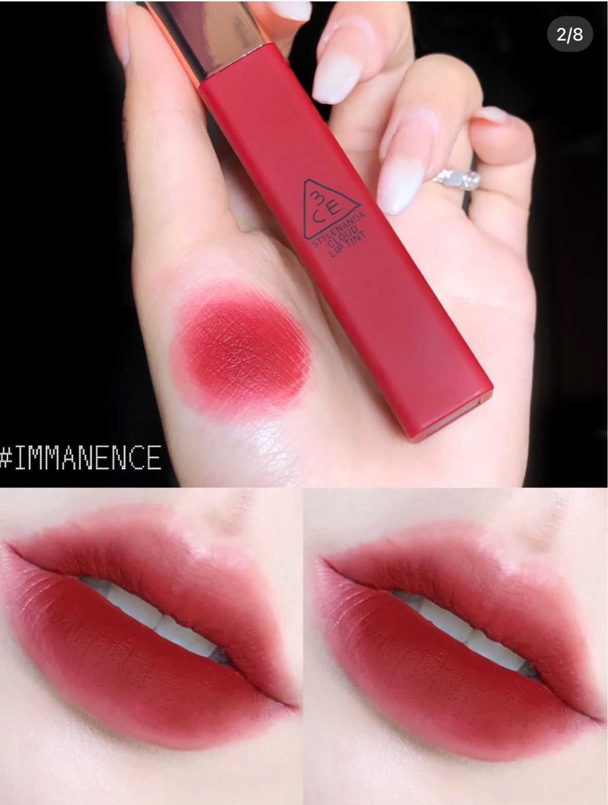 Son Kem Lì 3CE Cloud Lip Tint #Immanence