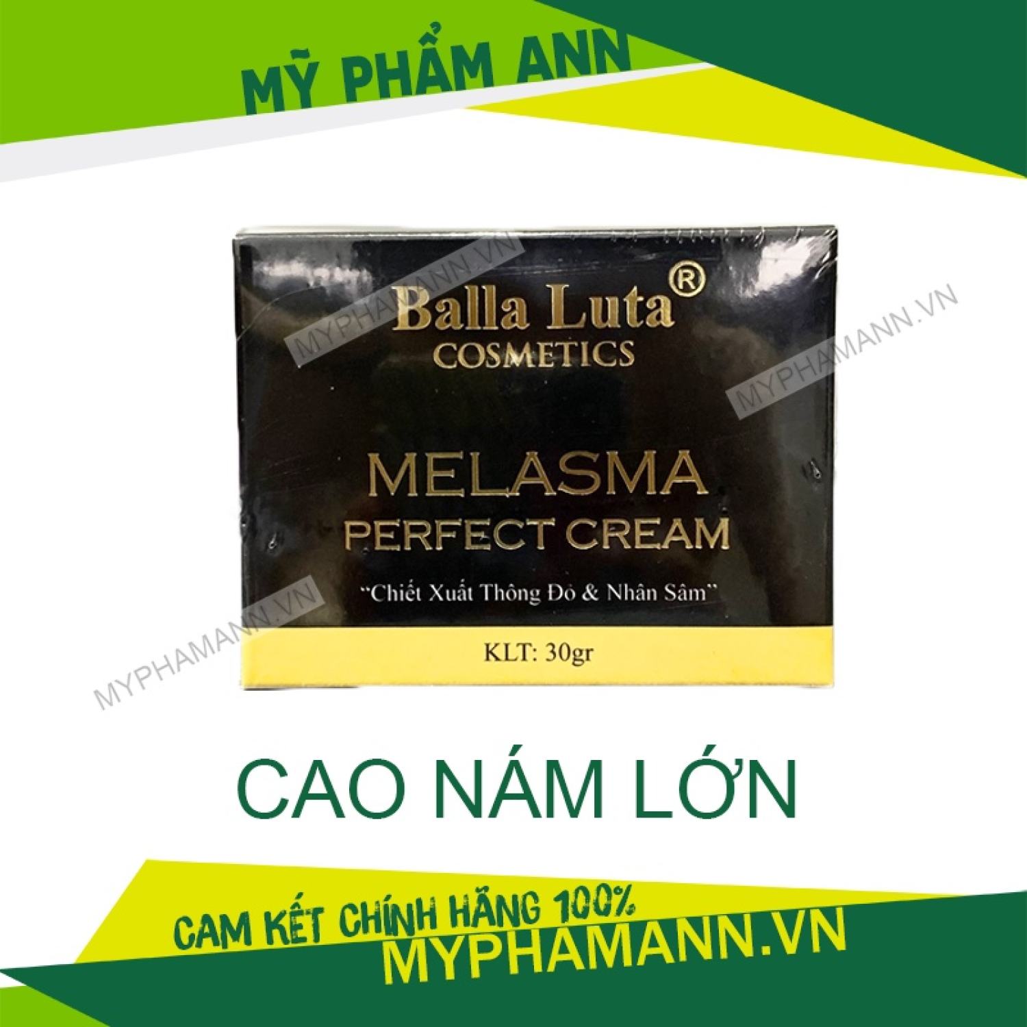 Face cao nám balla luta hũ lớn 30g chính hãng - 8936144070109