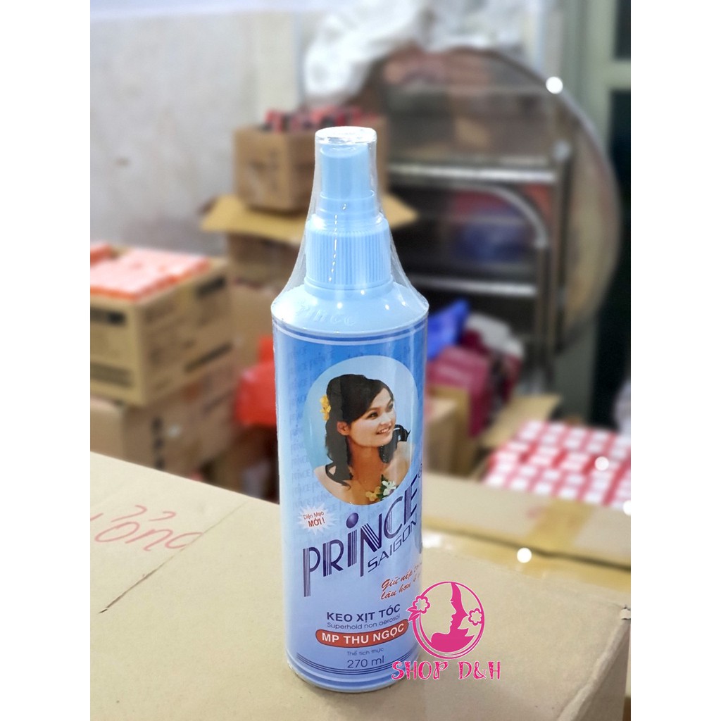 Keo Xịt Tóc Prince Saigon 125Ml ( Thu Ngọc )| - 125Ml