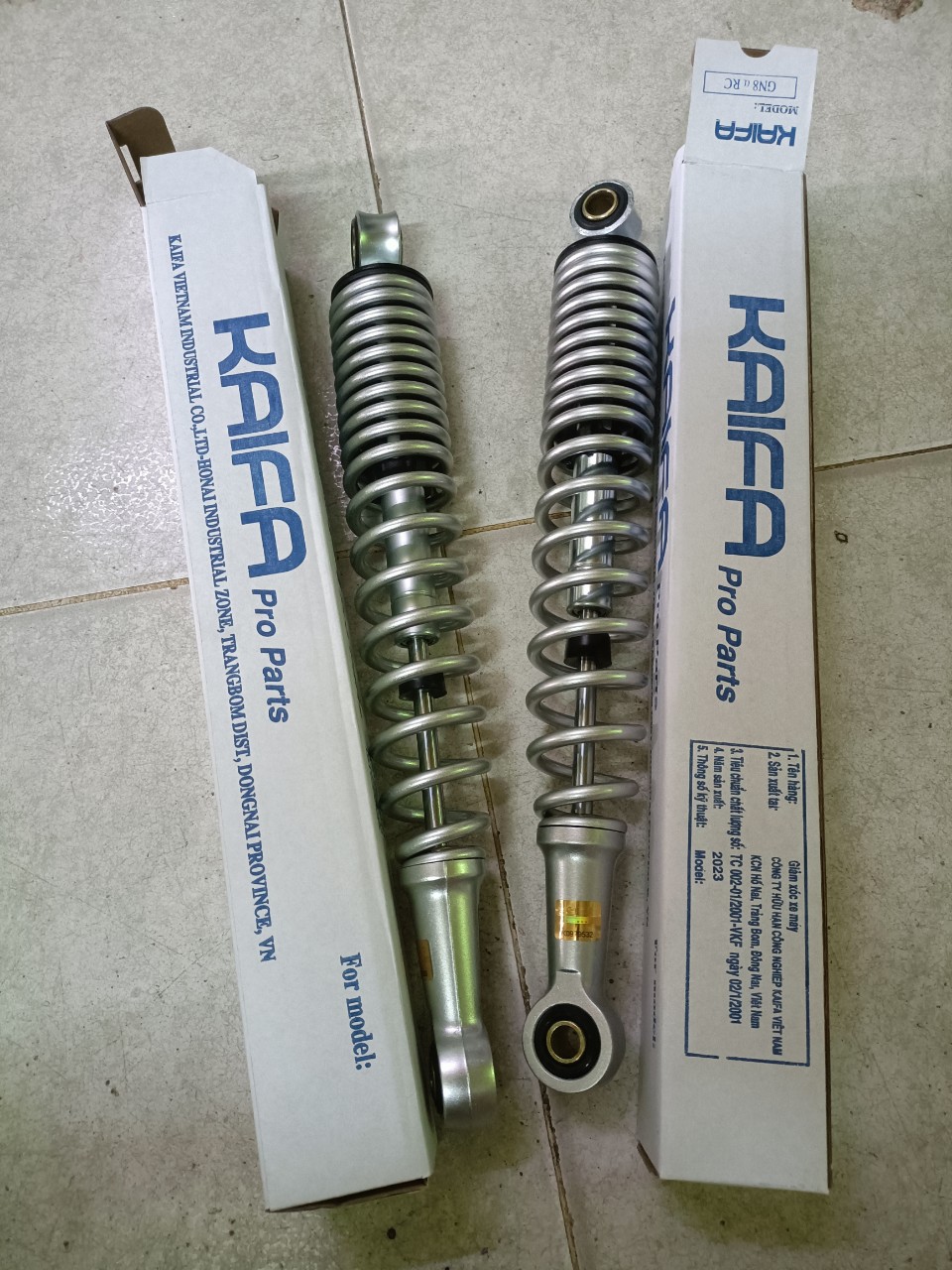 Phuộc sau cho xe Wave nhỏ, Wave ZX, Wave Alpha (33cm)