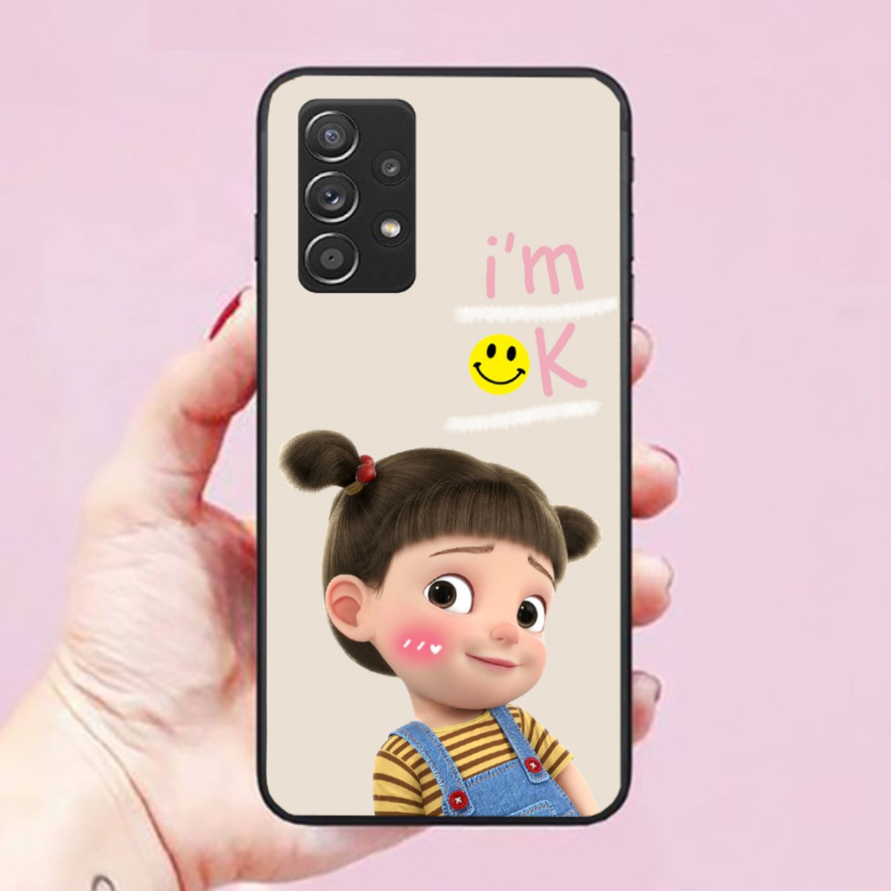 [HCM]Ốp lưng điện thoại Samsung Galaxy A72 / A71 / A52 / A51 / A32 / A31 / A21S / A12 / A11/ A02S / A01 BST Baby Girl Cute