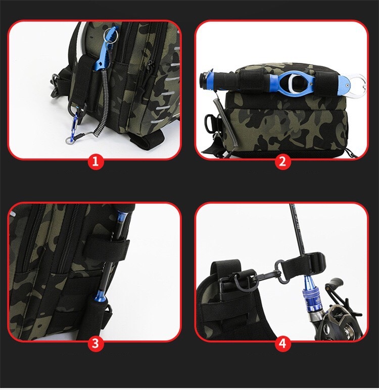 Balo đeo chéo Tactical.