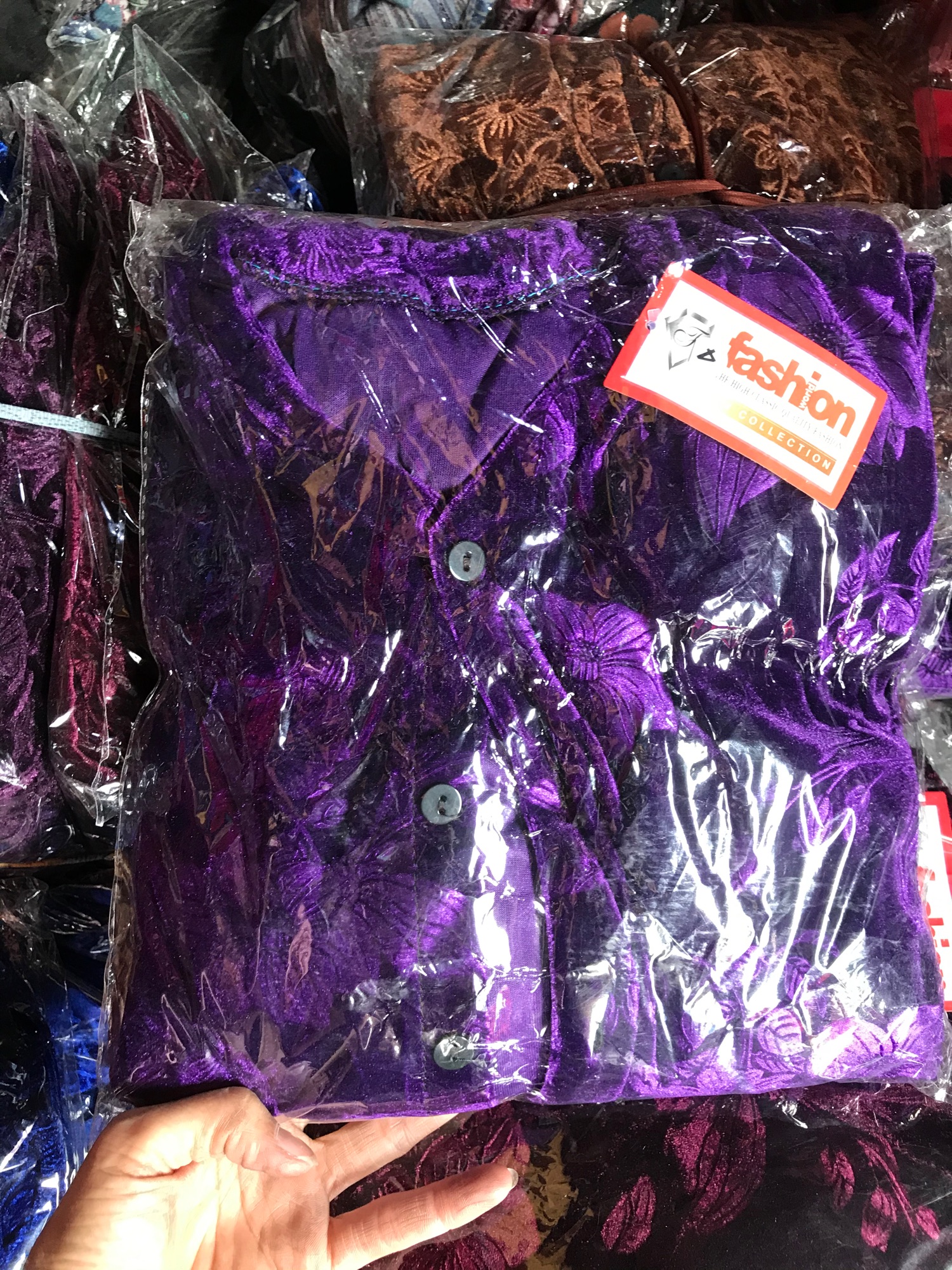 [HCM]BỘ NHUNG DÀI TÚI ( size 40-65kg)