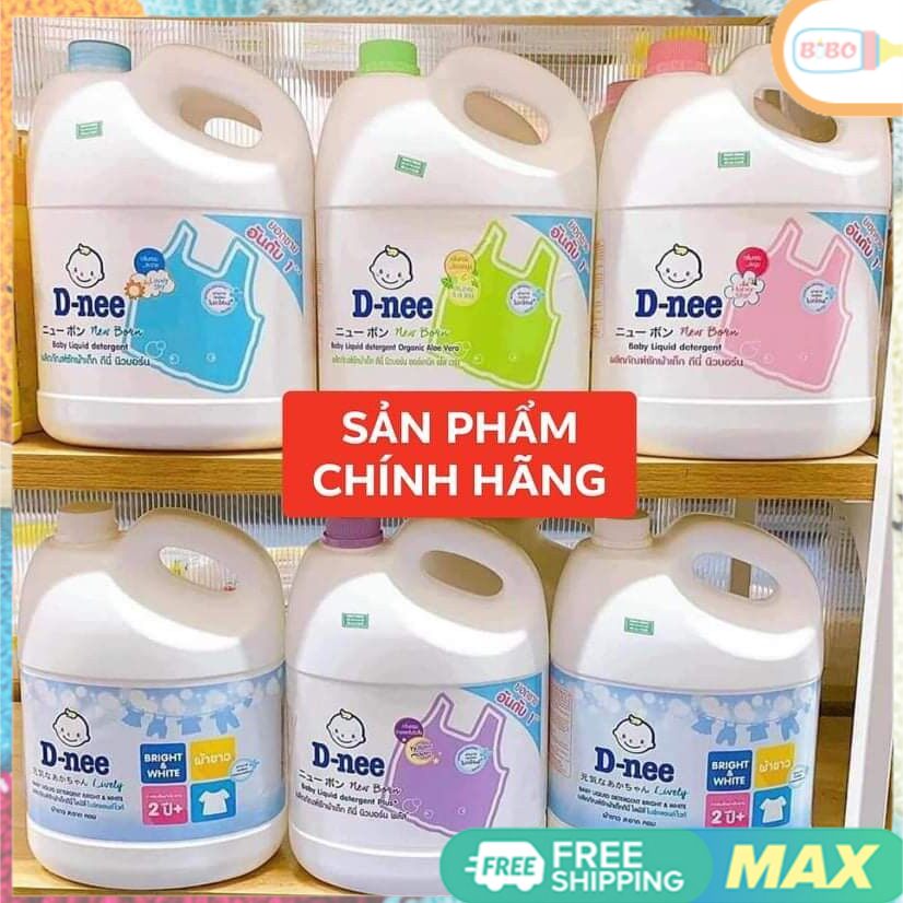 Nước giặt dnee 3000l mẫu mới nắp neo chính hãng công ty đại thịnh