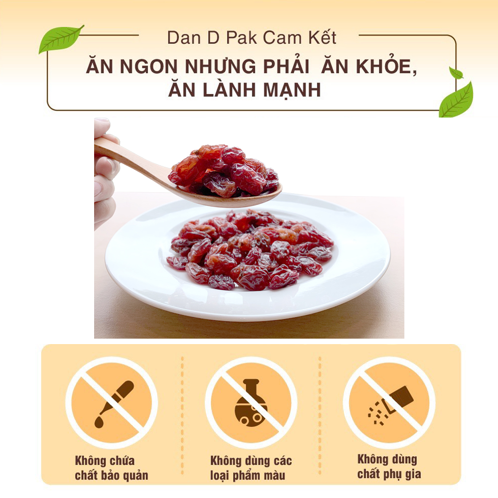 [Chính Hãng] Nho Đỏ 454g Dan D Pak