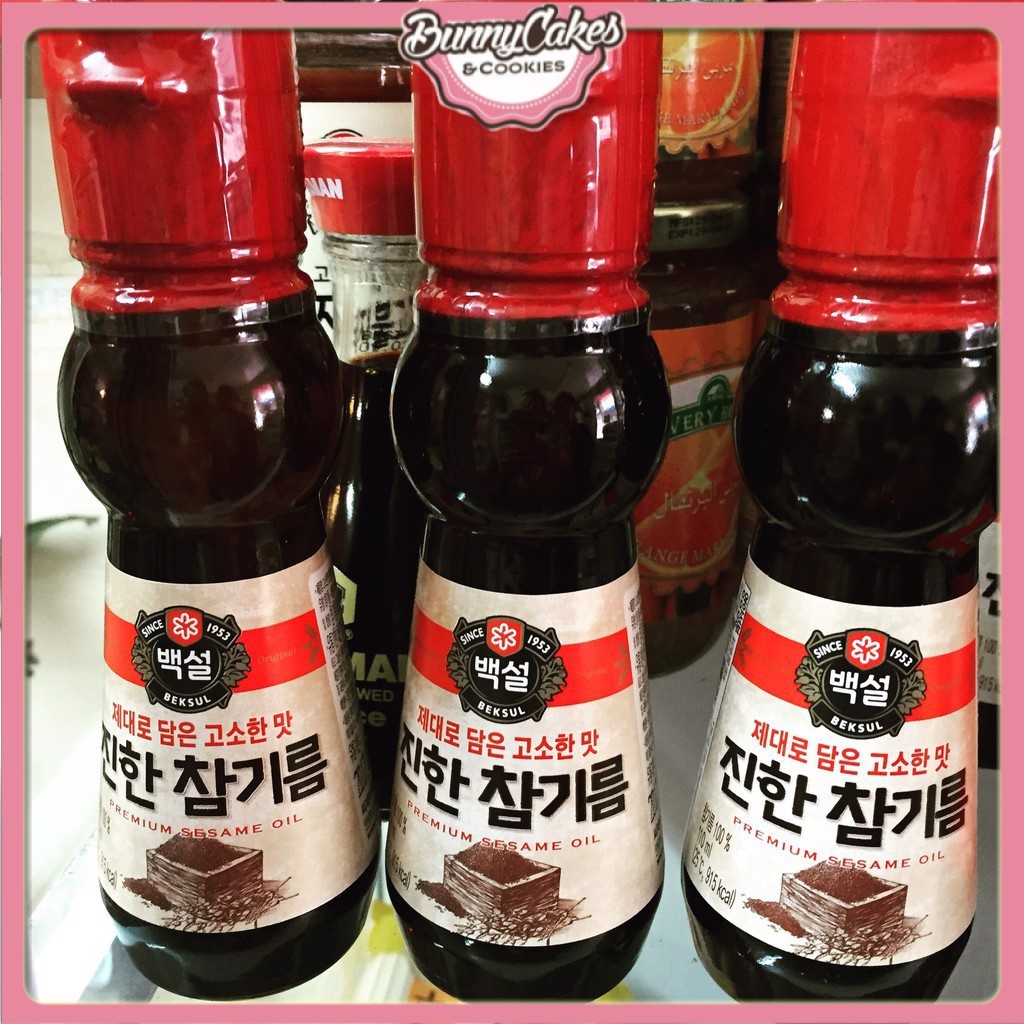Dầu mè nguyên chất hàn quốc chai 110ml