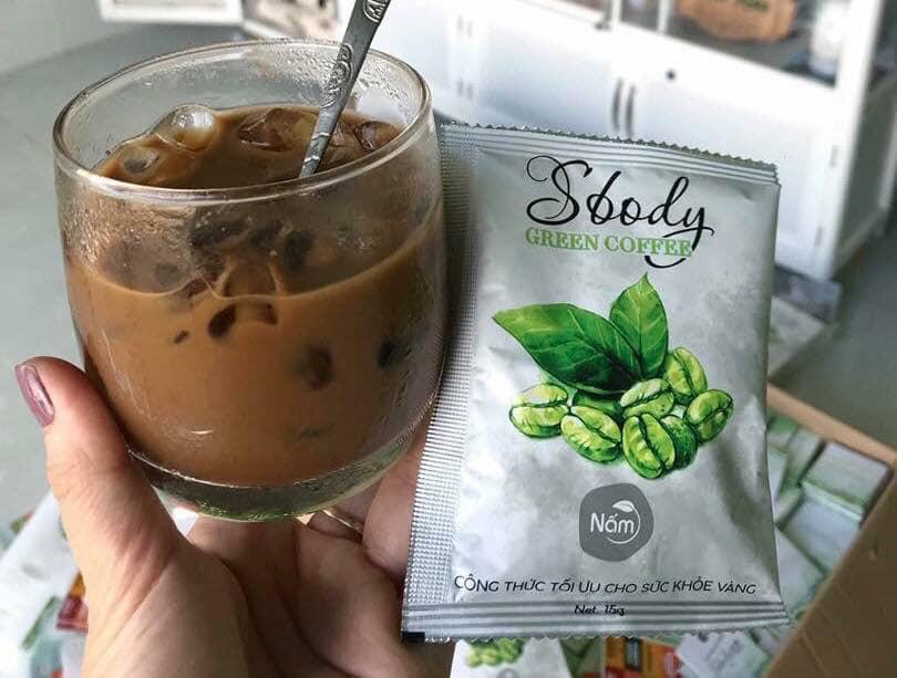 SBODY GREEN COFFEE CÀ PHÊ SỮA NẤM