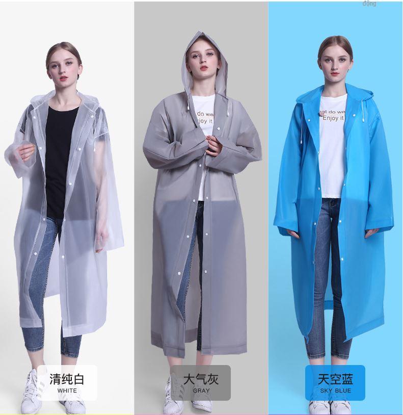 Áo mưa EVA thời trang cao cấp (Nhiều màu) ( NHƯ HÌNH 100 % ) 1