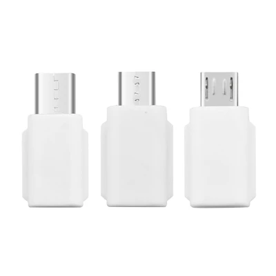 3 Pack Micro-USB Interface for DJI Pocket 2 TYPE-C Adapter Phone Data Connector Interface Handheld Camera Accessories