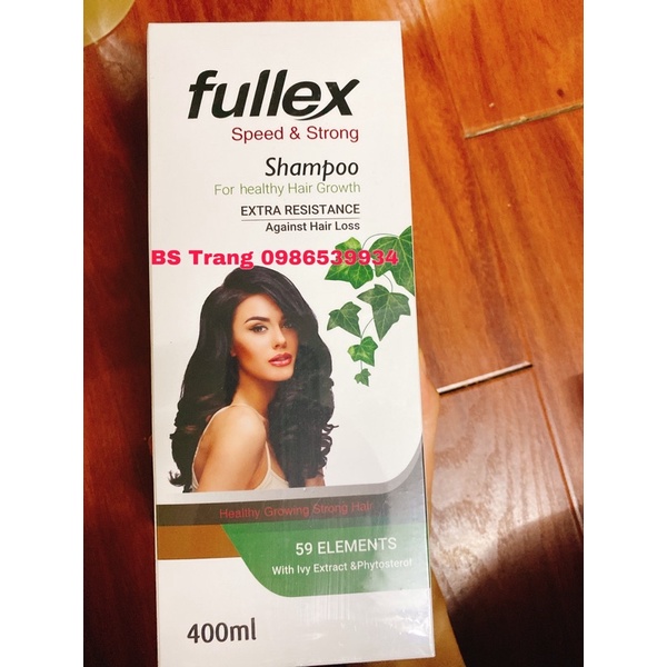Dầu gội đầu Fullex Speed & Strong Shampoo 400ml ngăn rụng tóc, kích thích mọc tóc