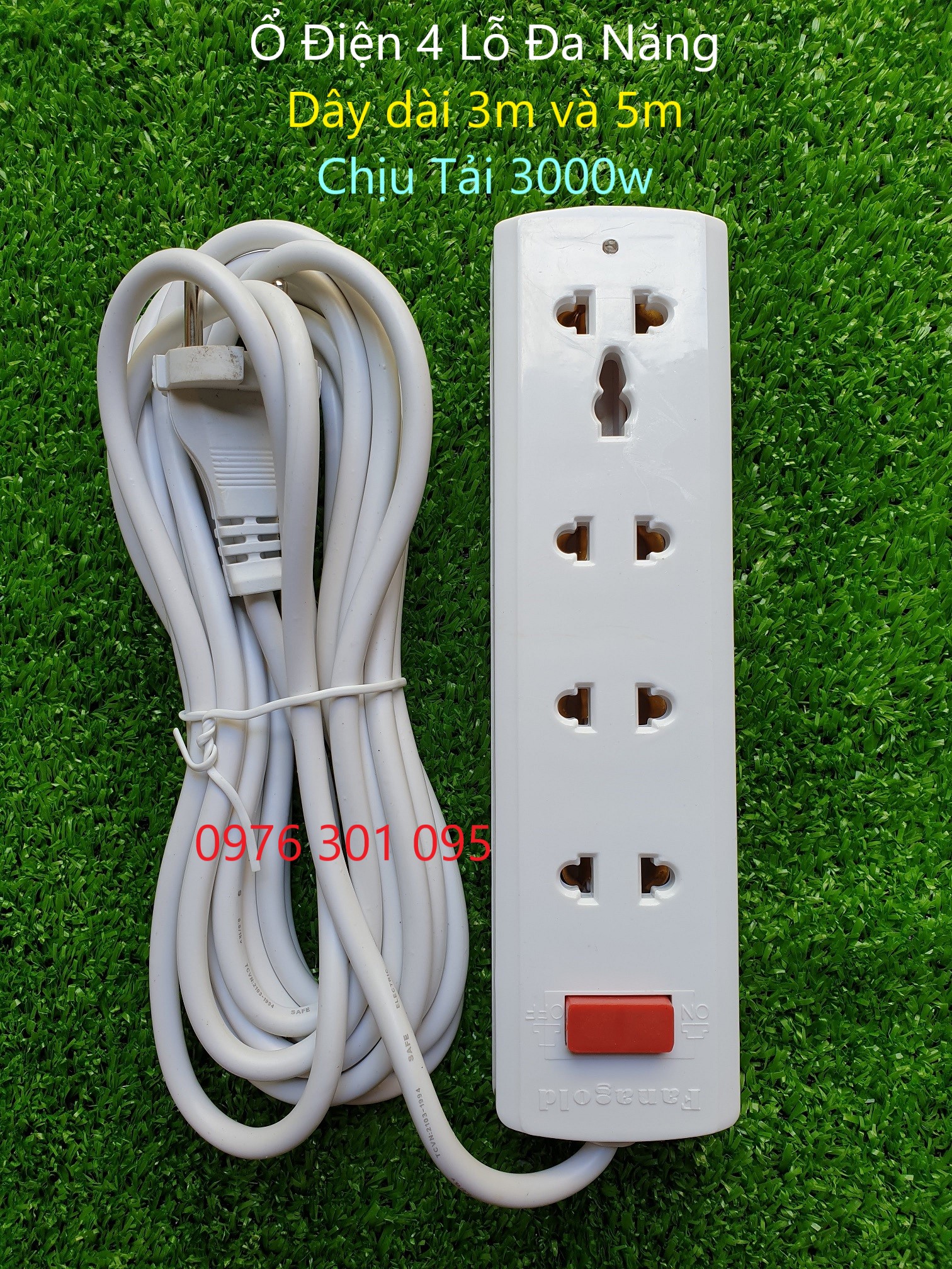 Ổ Cắm Điện Đa Năng 4 Lỗ