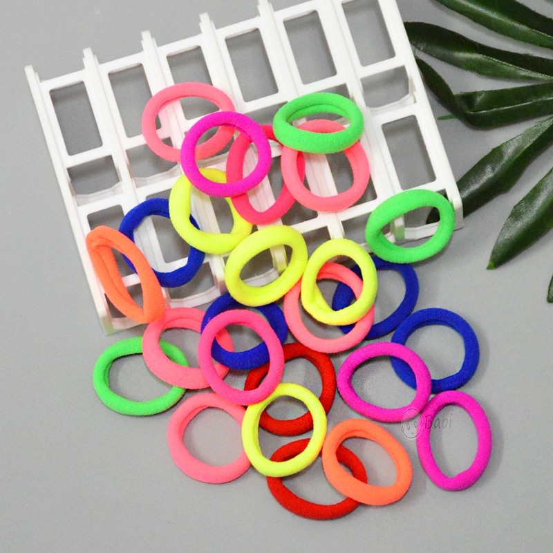 Set 20 Chun Buộc Tóc Xinh Cho Bé Gái
