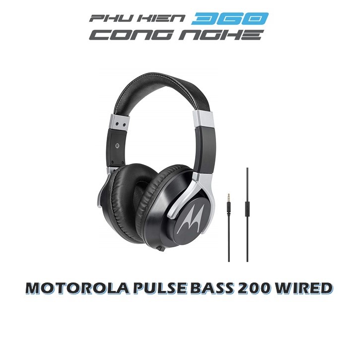 HCMTai nghe chụp tai có dây Motorola Pulse Bass 200 Wired Single Chống ồn