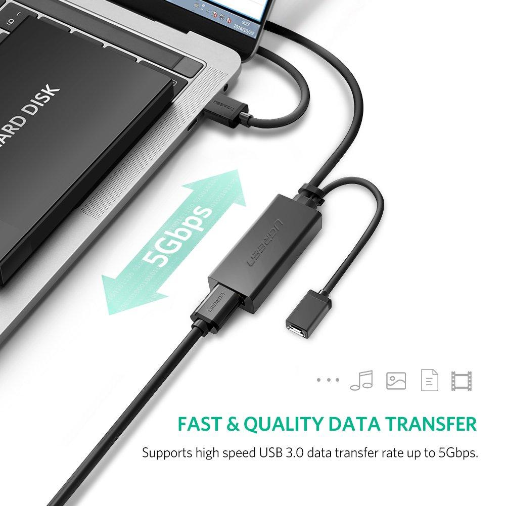 Cáp nối dài USB 3.0 dài 5M chính hãng Ugreen 20826