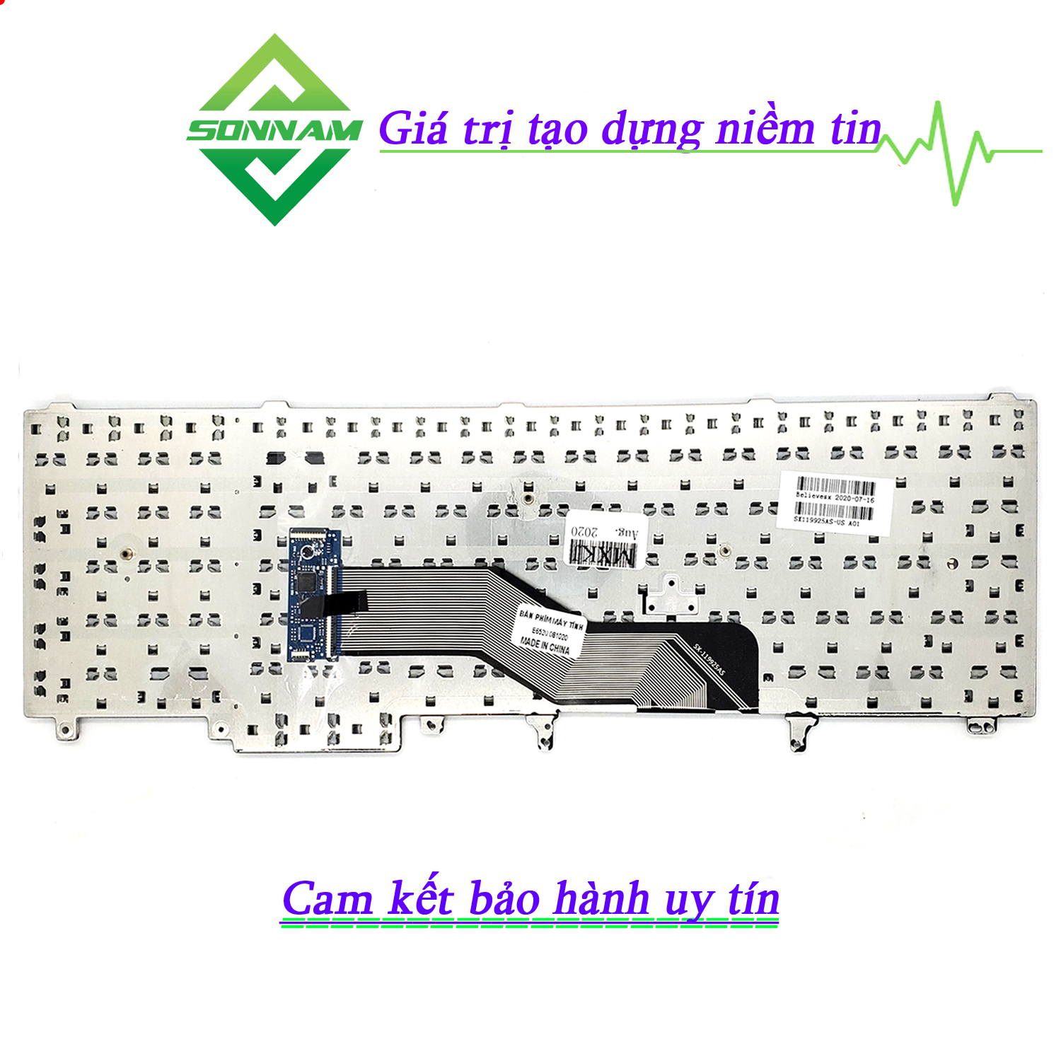 Bàn Phím Laptop Dell Latitude E6520 E6530 E5520 E5530
