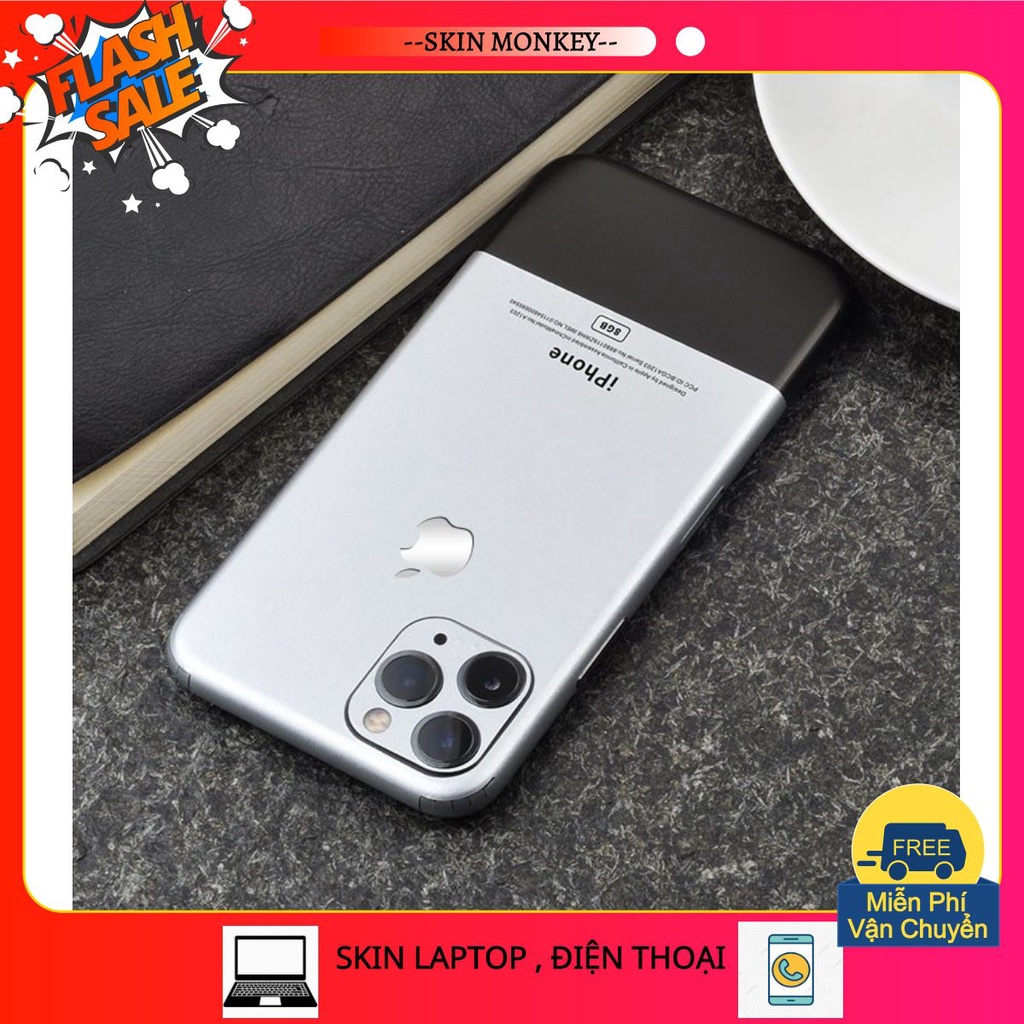 Skin dán giả iphone 2 cho iphone 11 , iphone 11 pro , iphone 11 pro max, iPhone 12 pro