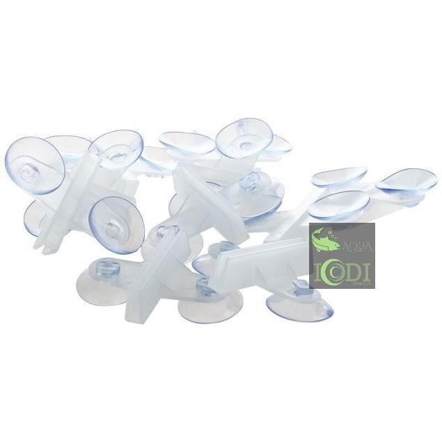 Mút kính giữ tấm ngăn bể (1 cái - màu trắng)