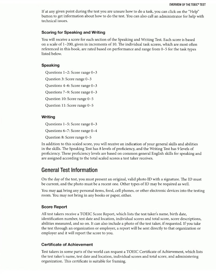 Skills for the TOEIC Test Listening and Reading (Sách đen trắng)