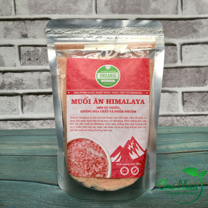 Muối Hồng Himalaya Dạng Mịn TÚI 1kg