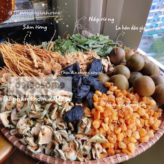 Trà Sâm Bí Đao Hạt Chia Giảm Cân