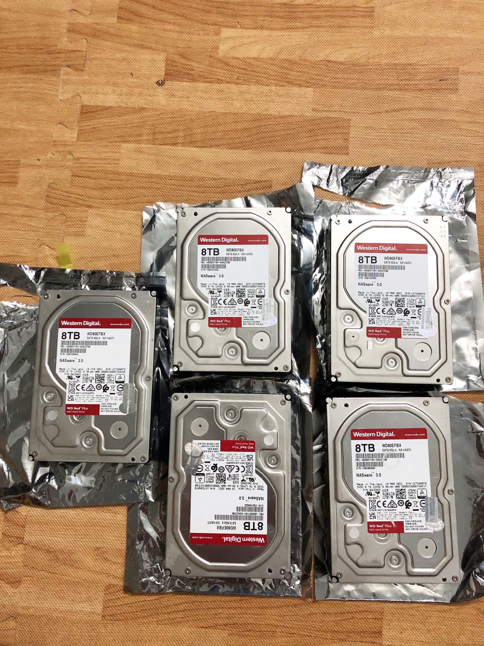 Ổ cứng 8TB WD RED Plus