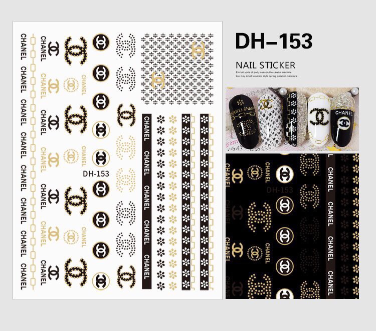 Sticker Dán Móng Nhiều Mẫu Mới - TGN937