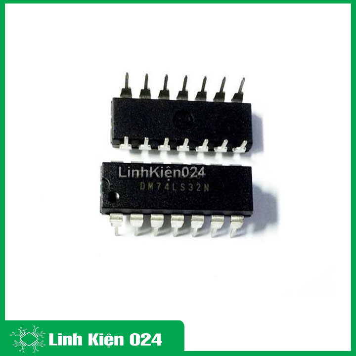 74ls32 quad 2-input or gate dip14