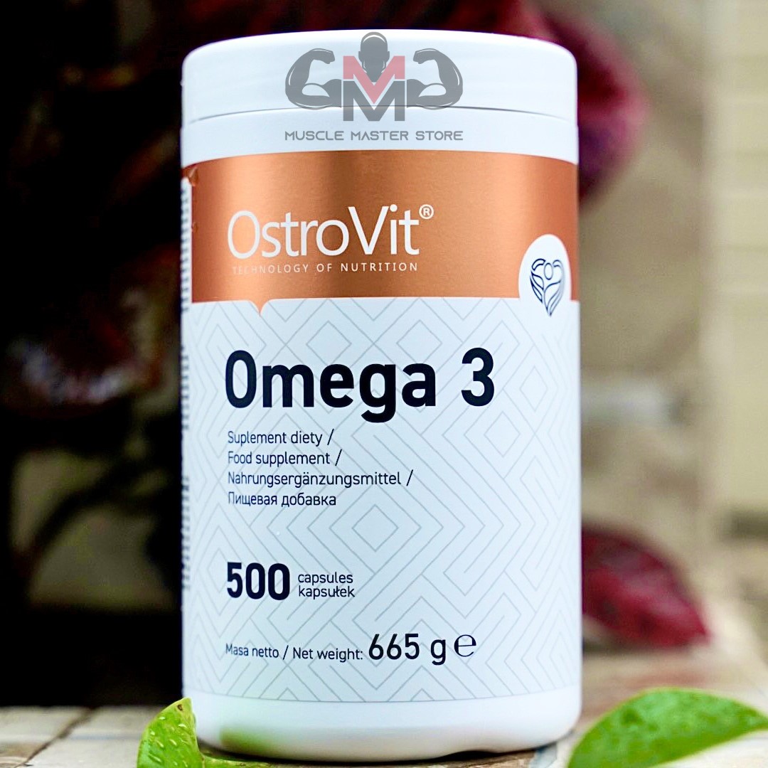 [HCM] Viên Dầu Cá Ostrovit Omega 3 500 Viên