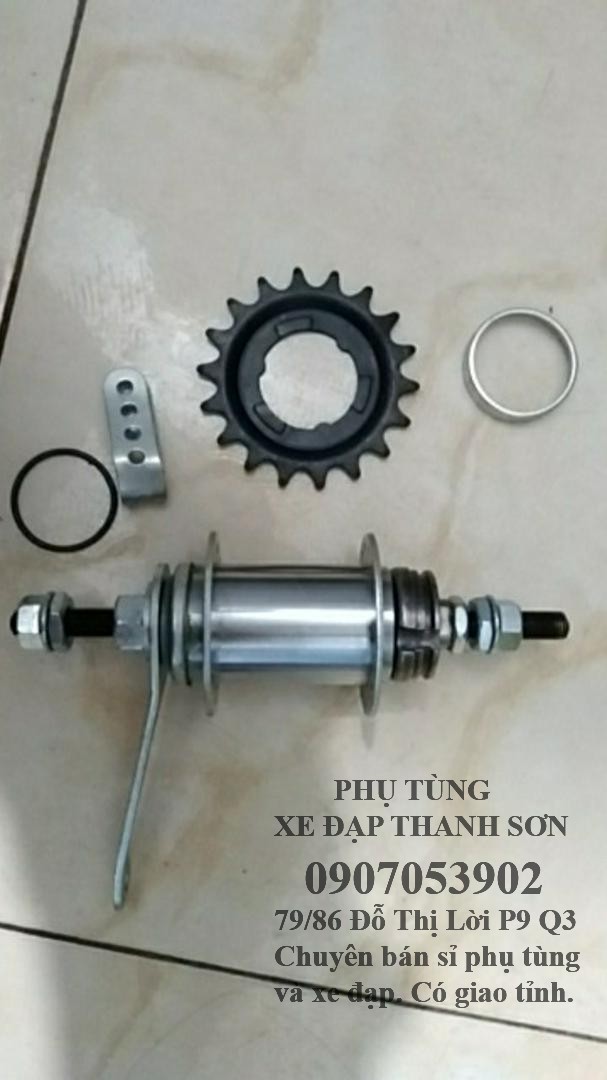 Đùm Sau Xe Đạp FIXED GEAR single (Moay Ơ) 32/36 lỗ CAO CẤP