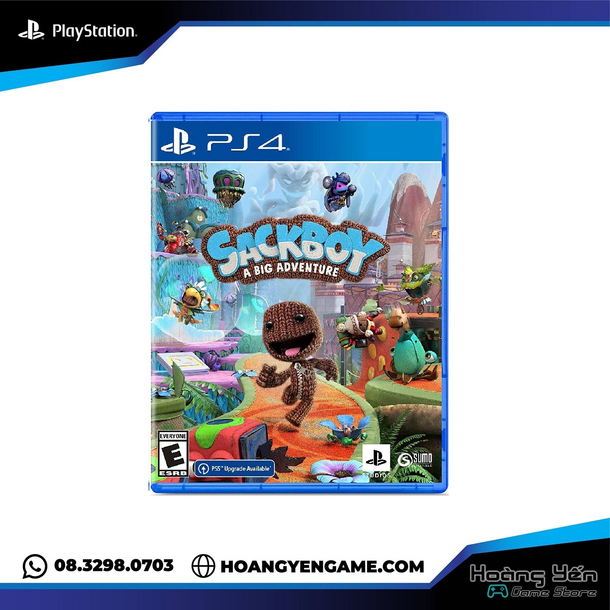 Đĩa game Sackboy A Big Adventure Ps4