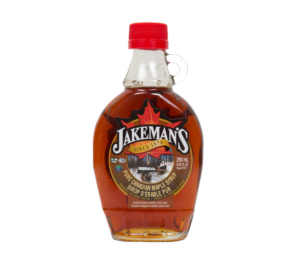 Siro Lá phong JAKEMAN CANADA - JAKEMAN's Maple Syrup 250ML