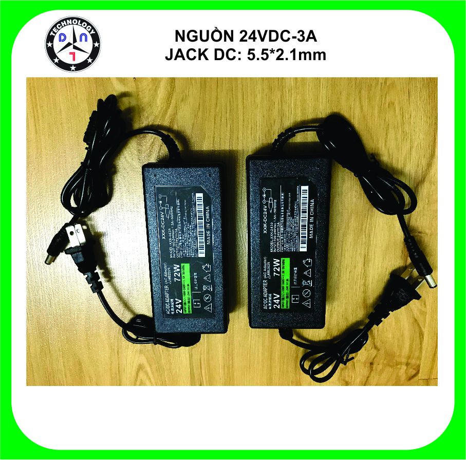 NGUỒN ADATER 24V-3A
