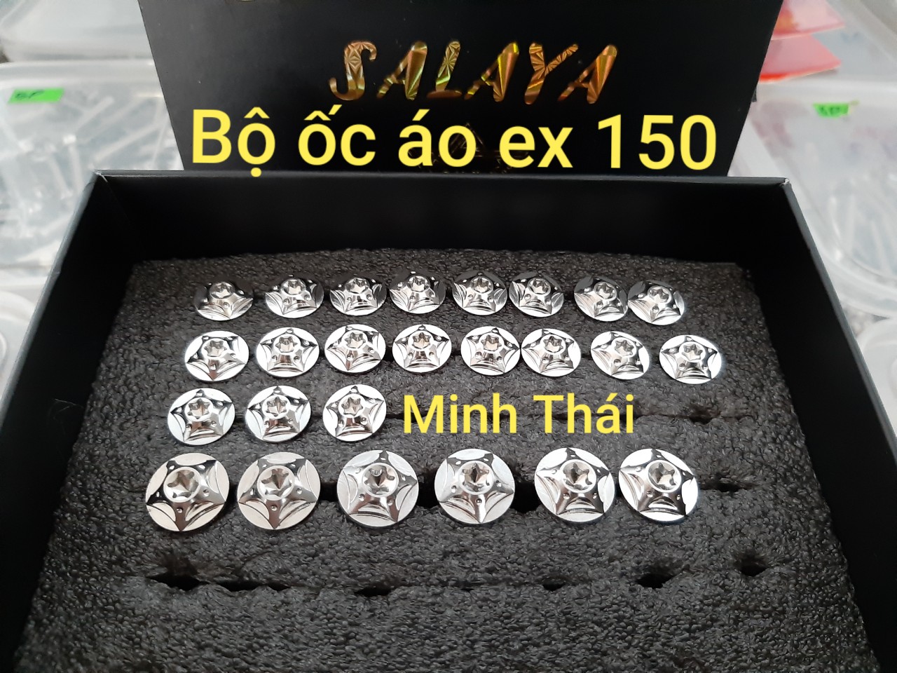 [HCM]ốc áo salaya ex150 25con