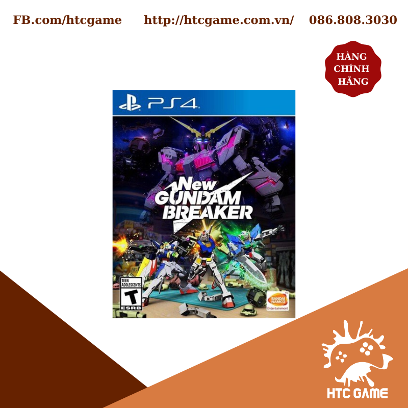 Đĩa Game PS4 - New Gundam Breaker