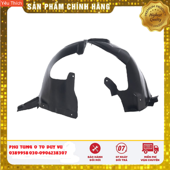 Chắn bùn lòng dè trước lacetti cdx, chervolet cruize