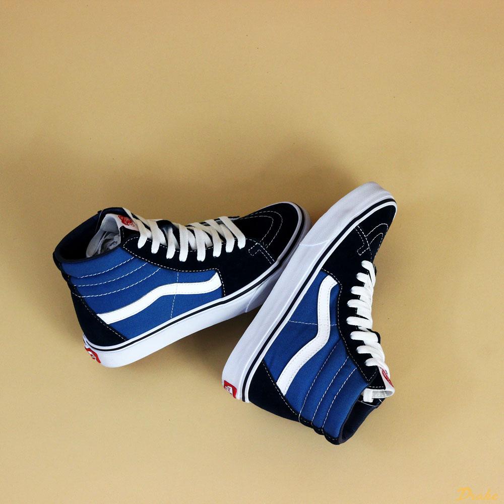 Giày Vans Japanese Vans Sk8 Hi Giày Vans Sk8-Hi Xanh Navy VN000D5INVY