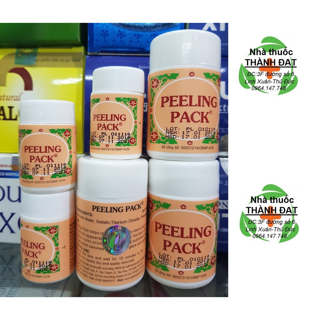 gel lột mụn PEELING PACK -keo mặt nạ đài loan