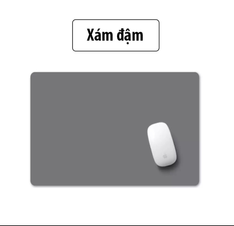 Lót chuột da pu 25 x 21cm