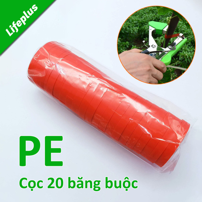 20 cuộn Băng buộc cành nhựa PE, PVC khổ 25m, 30m