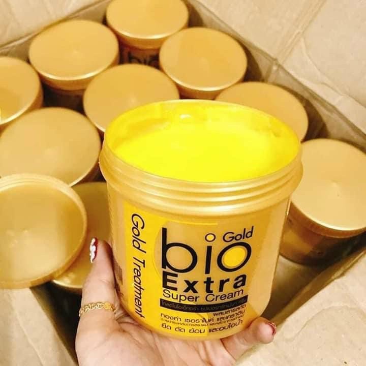 KEM HẤP Ủ TÓC BIO GOLD EXTRA SUPER CREAM THÁI LAN 500ML