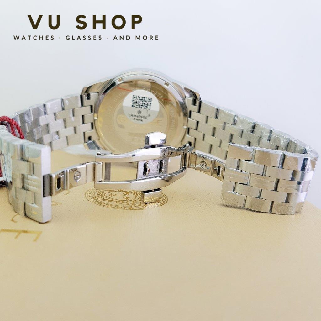 ĐỒNG HỒ NỮ SUNRISE DM767SWA - KÍNH SAPPHIRE (BẠC)