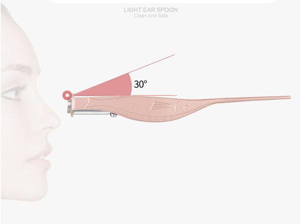 Dụng cụ lấy ráy tai có đèn có hộp cao cấp