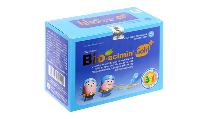 Cốm vi sinh Bio-acimin Gold hộp 30 gói