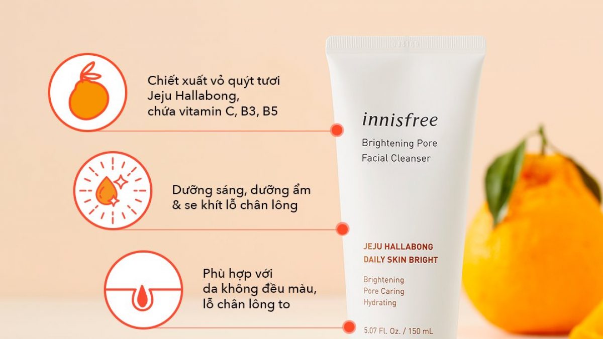 [Mẫu Mới] Sữa Rửa Mặt Innisfree 150ml Đủ Loại [Bija - Volcanic - Green Tea]