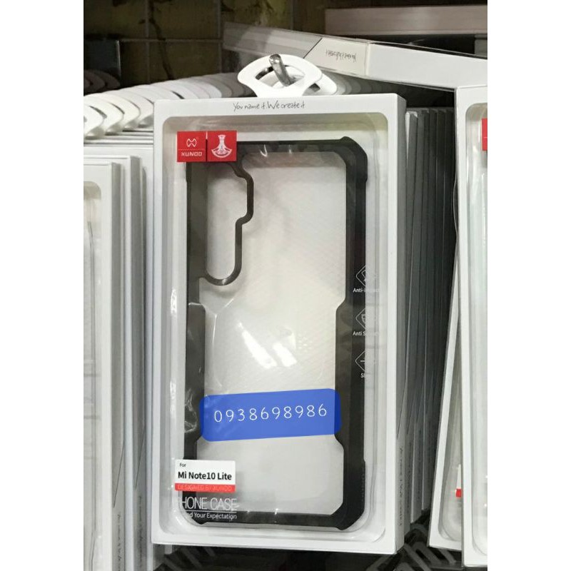 ốp lưng chống sốc xundd xiaomi mi note 10 lite
